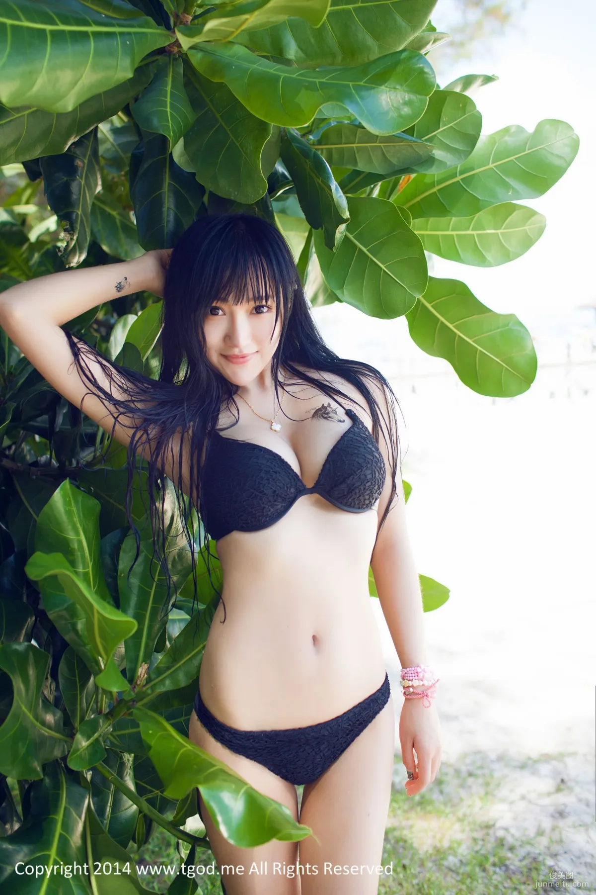 楊上萱《沙巴旅拍》第一彈 [TGOD推女神] 寫真集 21