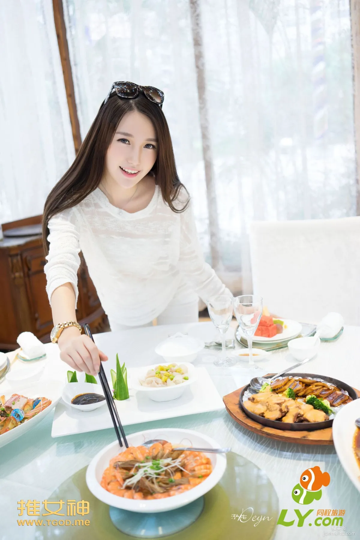 刘奕宁Lynn 《女神去哪儿第5期》 [TGOD推女神] 写真集8