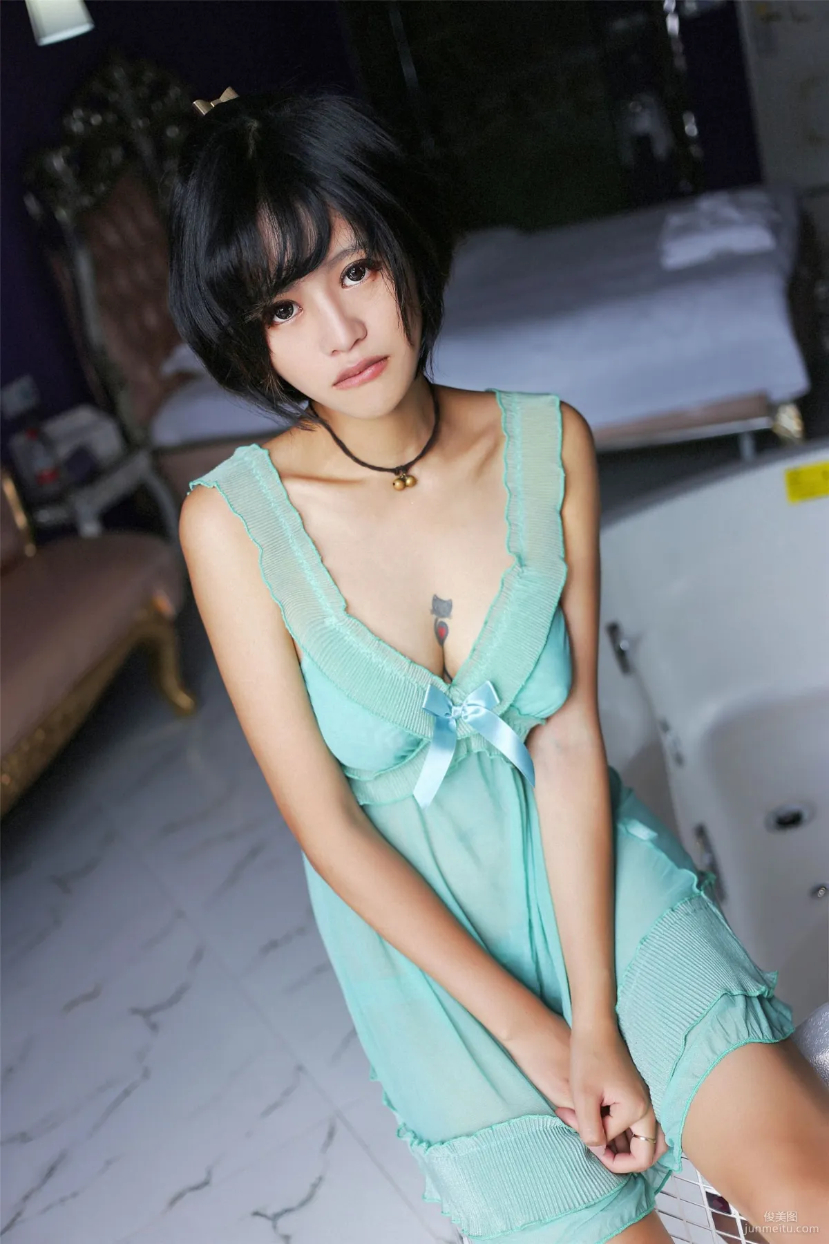 蛋蛋醬《羞澀！古典的誘惑》 [TGOD推女神] 寫真集 71