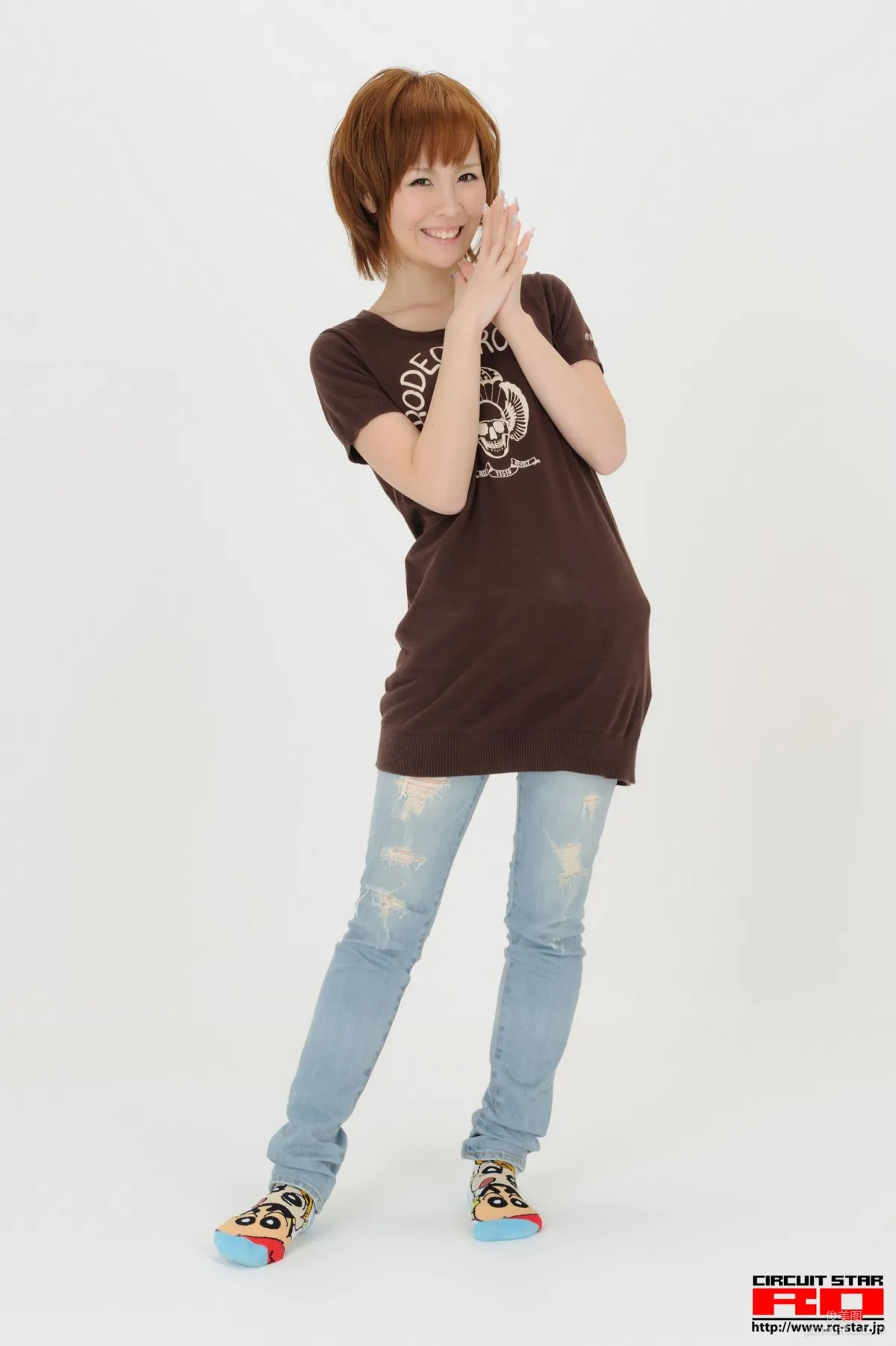 [RQ-STAR] NO.00480 倉持さゆ Private Dress 短發牛仔美女 2