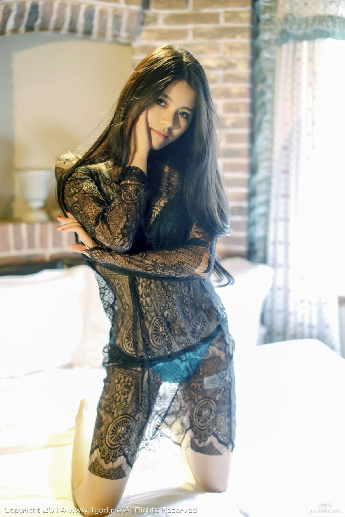 歐陽妮娜娜《惹火蕾絲 性感禦姐》 [TGOD推女神] 寫真集 6
