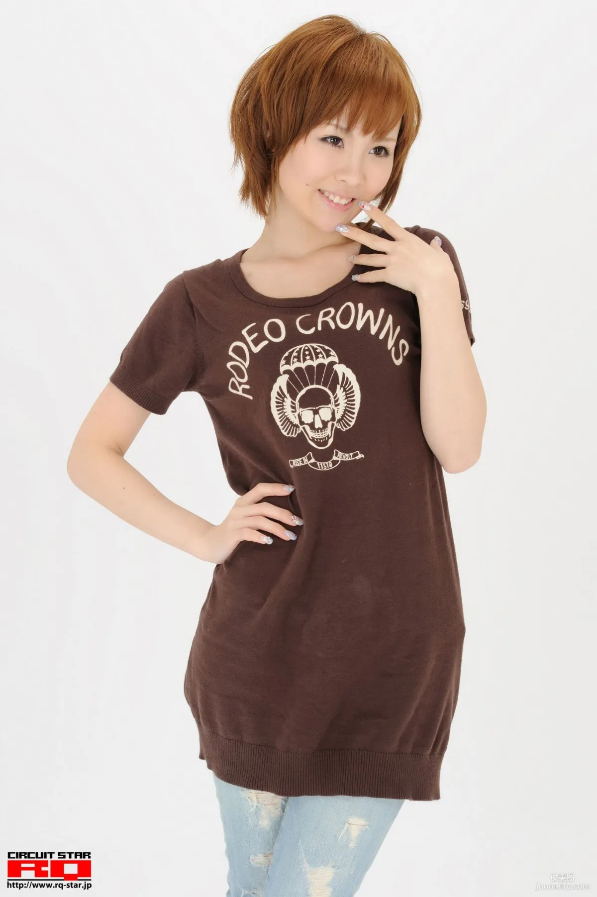 [RQ-STAR] NO.00480 倉持さゆ Private Dress 短發牛仔美女 12