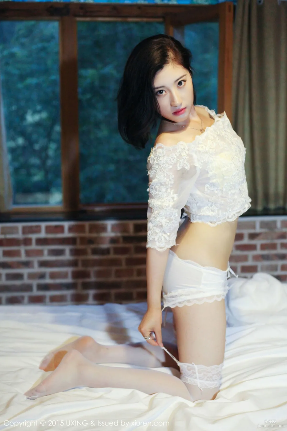 Rialer傅雅慧 - 性感蕾絲少女 [UXING優星館] Vol.014 寫真集 39
