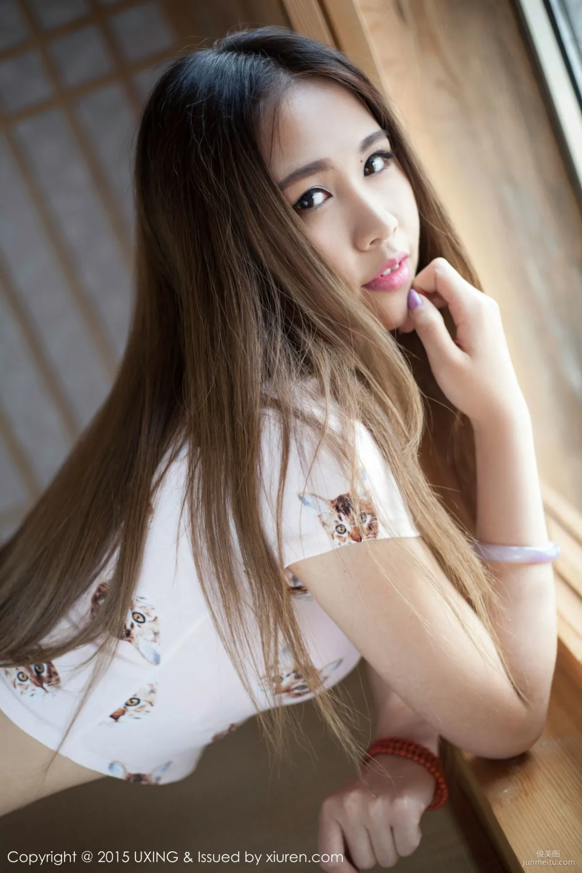 紫潆cynthia - 翹臀的誘惑 [UXING優星館] Vol.009 寫真集 45