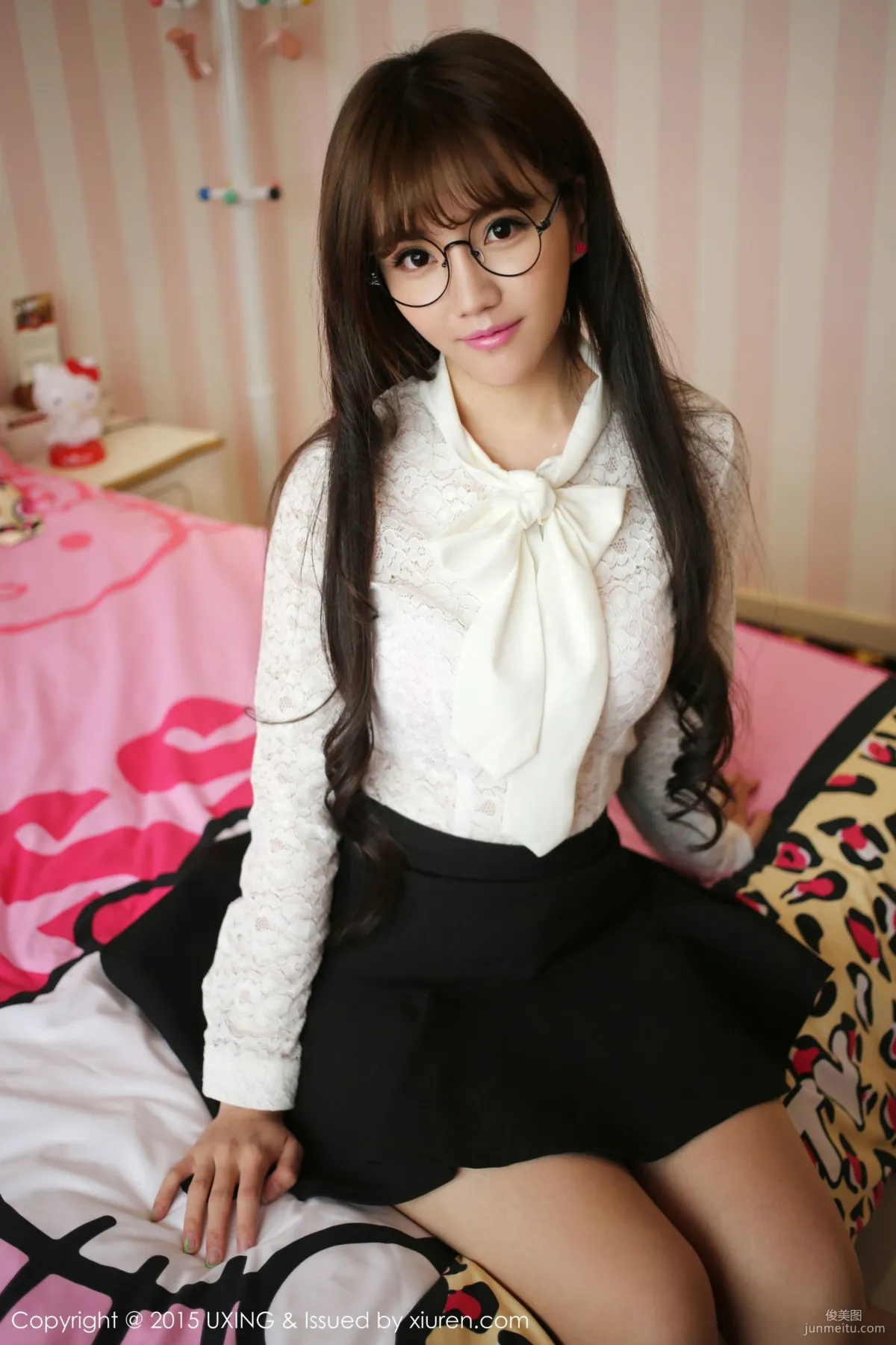 艾西Ashley - 极品清新女神写真集 [UXING优星馆] Vol.007 1