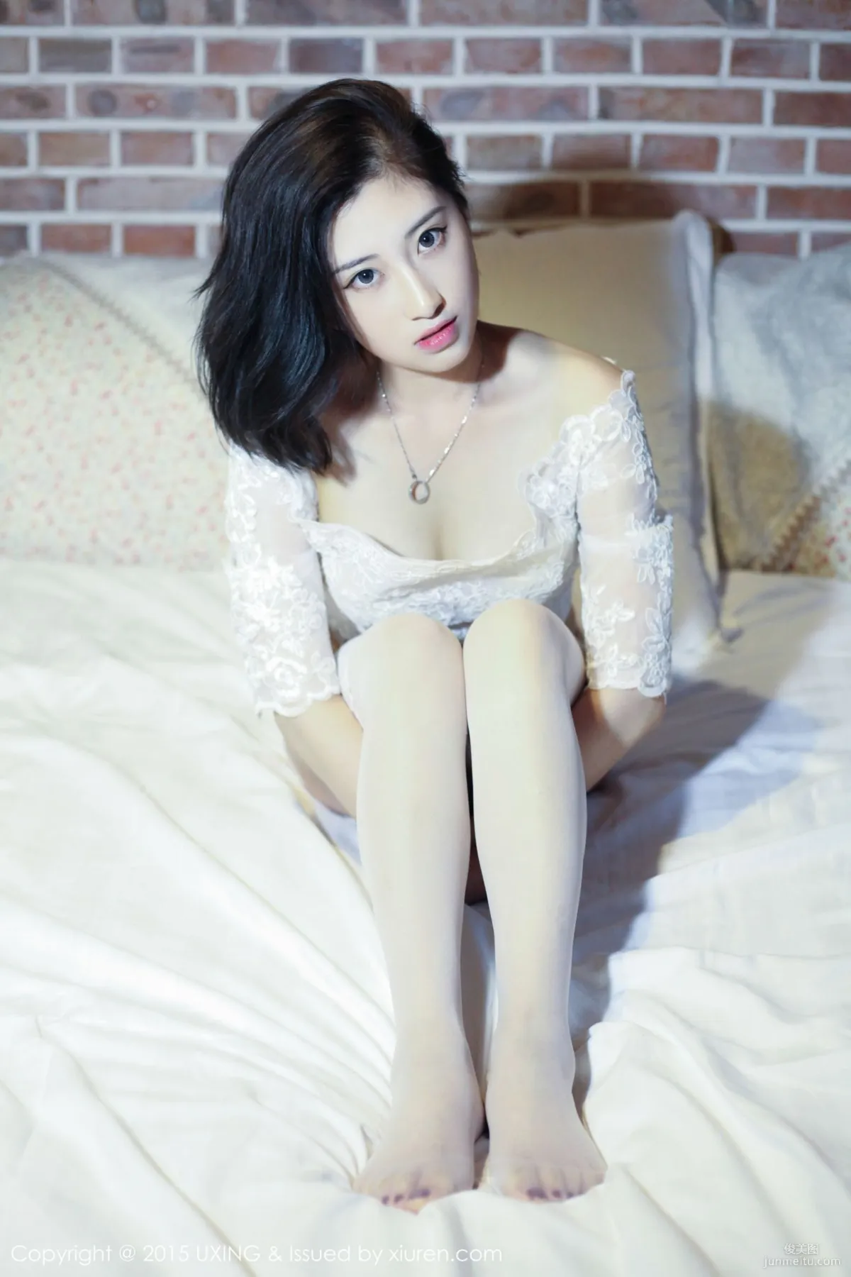 Rialer傅雅慧 - 性感蕾絲少女 [UXING優星館] Vol.014 寫真集 34