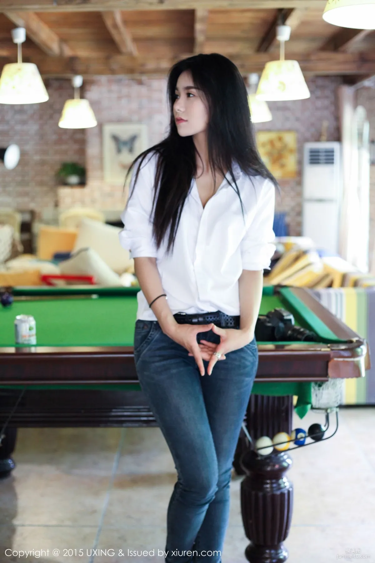 氣質美女王欣然 - 第2套寫真集 [UXING優星館] Vol.015 50