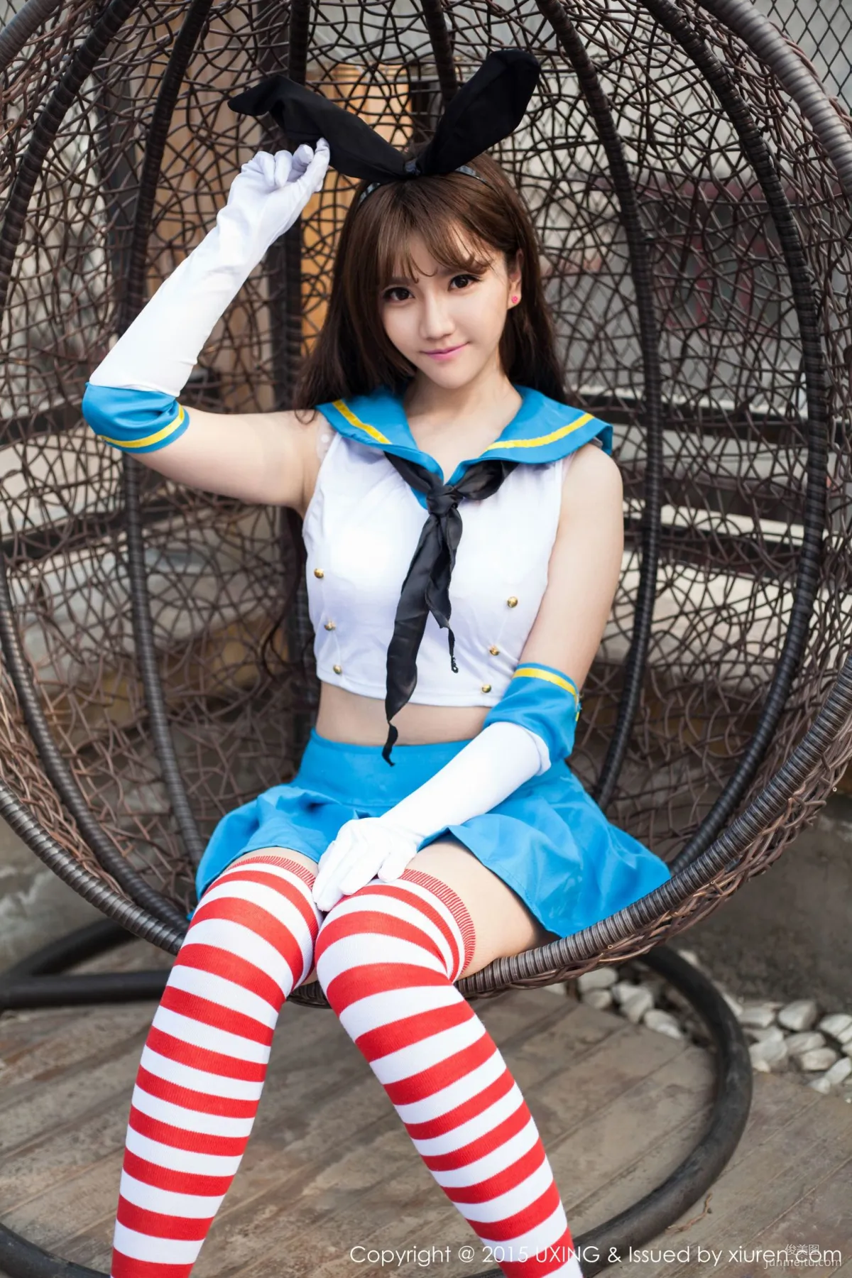艾西Ashley - 极品清新女神写真集 [UXING优星馆] Vol.007 34