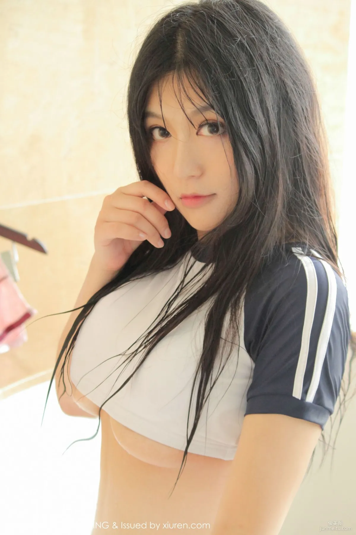 蓮漪lenne - 私房制服系列 [UXING優星館] Vol.016 寫真集 48