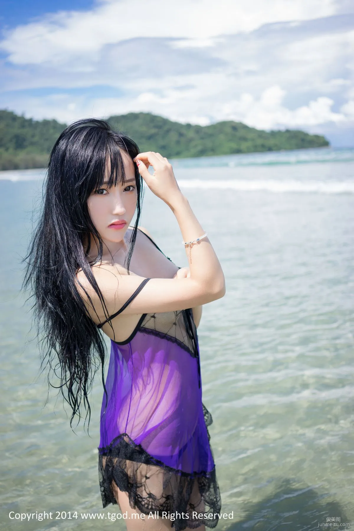 楊上萱《快樂的美麗》 [TGOD推女神] 寫真集 42