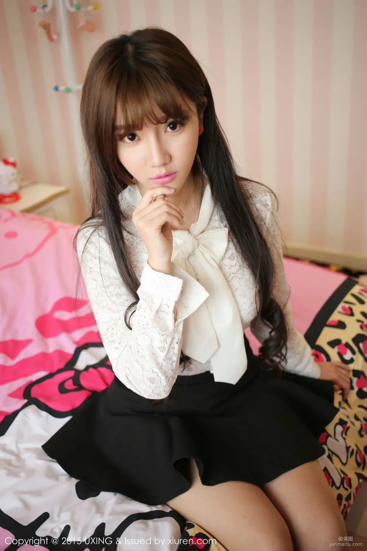 艾西Ashley - 极品清新女神写真集 [UXING优星馆] Vol.007 3