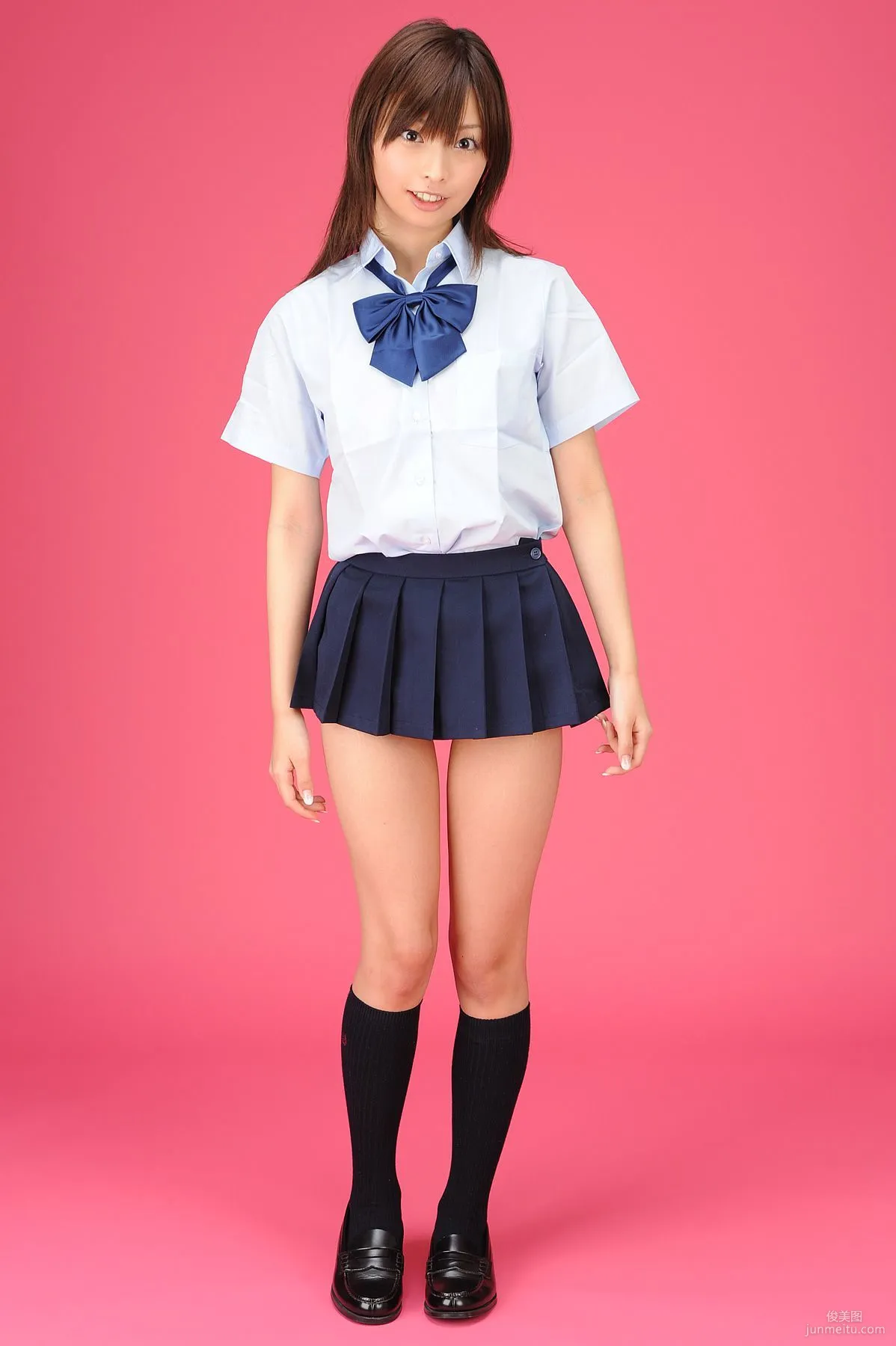 蜂須賀ゆきこ《棚拍校服少女》 [BWH] BWH0154 写真集1