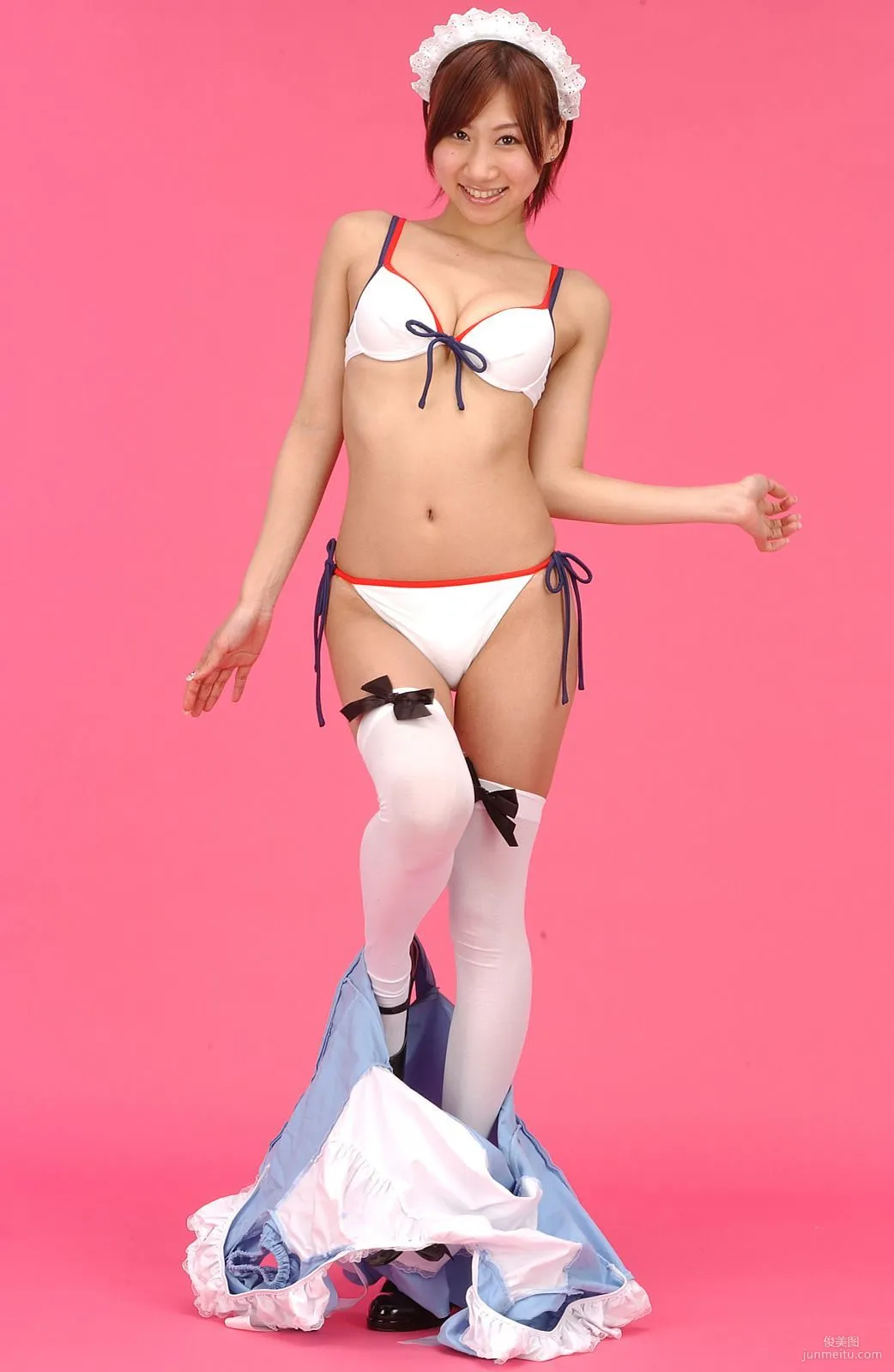 関口帆香《女仆裝+内衣系列》 [BWH] BWH0117 寫真集 49