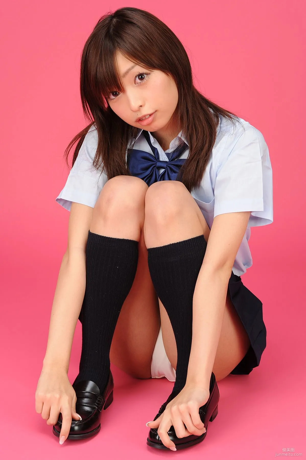 蜂須賀ゆきこ《棚拍校服少女》 [BWH] BWH0154 写真集6