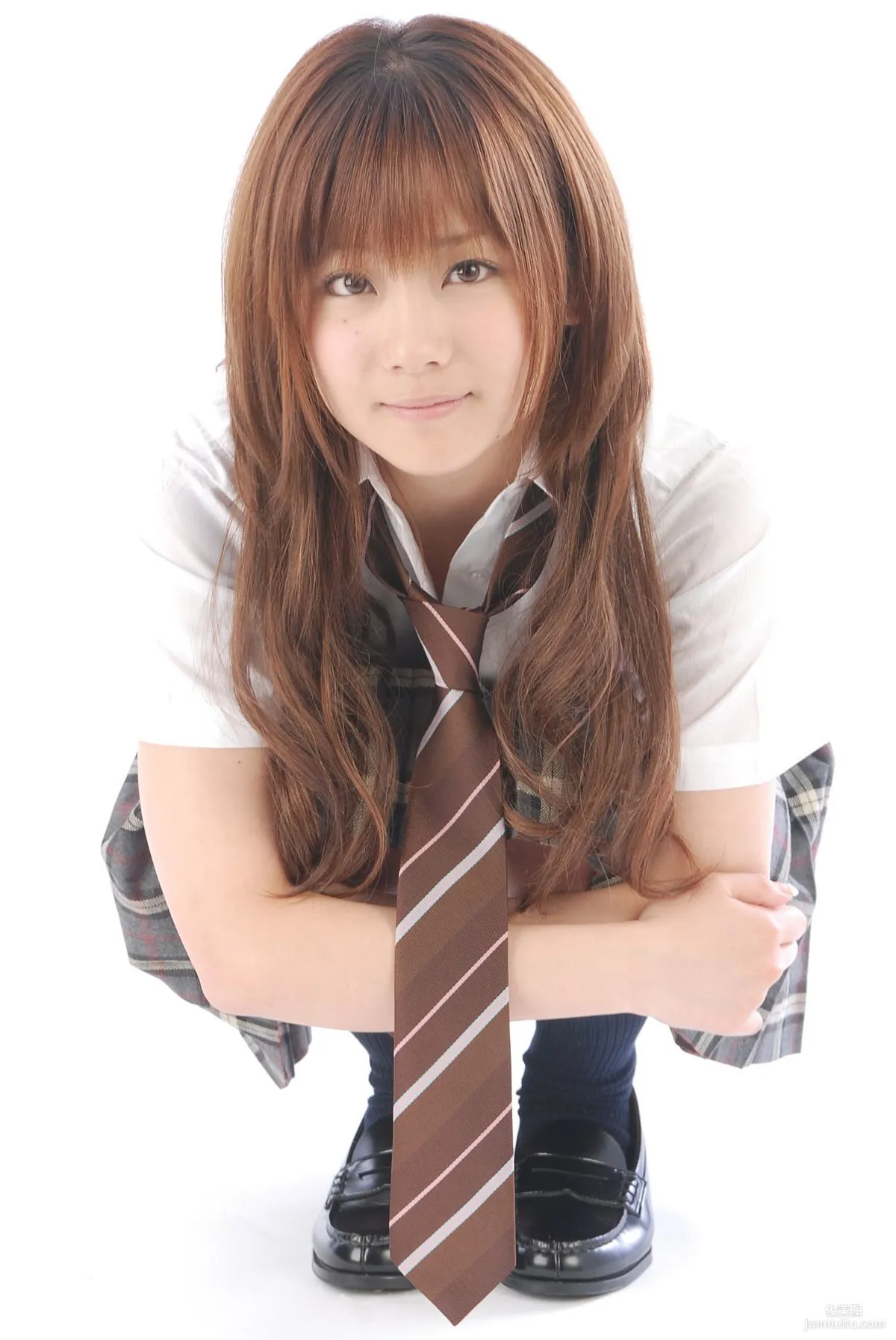 [BWH] BWH0138 Satomi Shigemori 重盛さと美 校服棚拍 寫真集 5