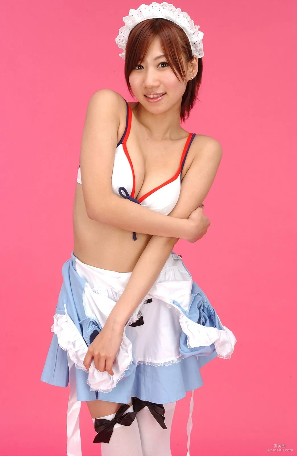 関口帆香《女仆裝+内衣系列》 [BWH] BWH0117 寫真集 46