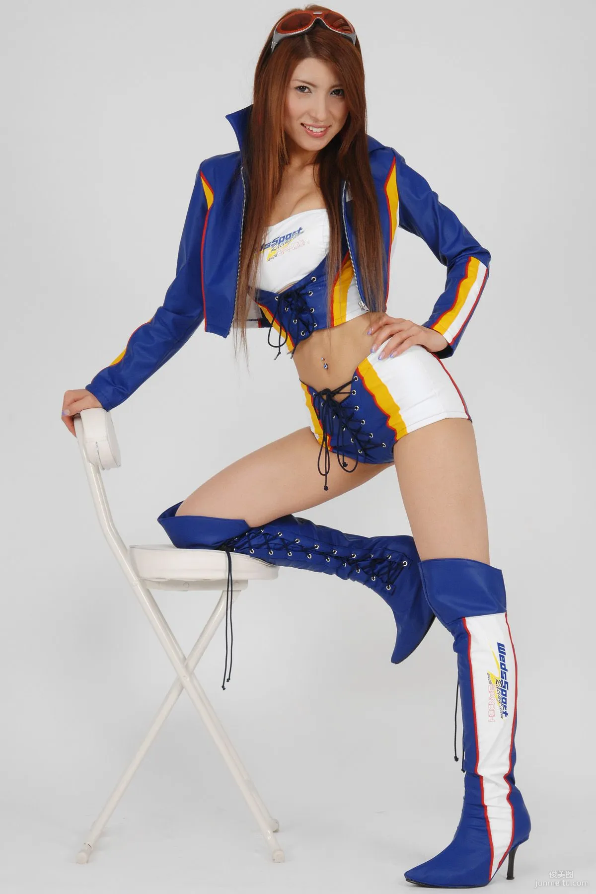 [BWH] HRQ0067 高橋千咲姫《賽車女郎+高叉》寫真集 27