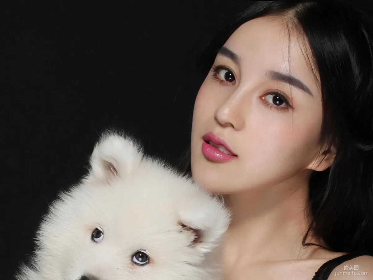 混血美女模特石一伊 棚拍圖片寫真集 20