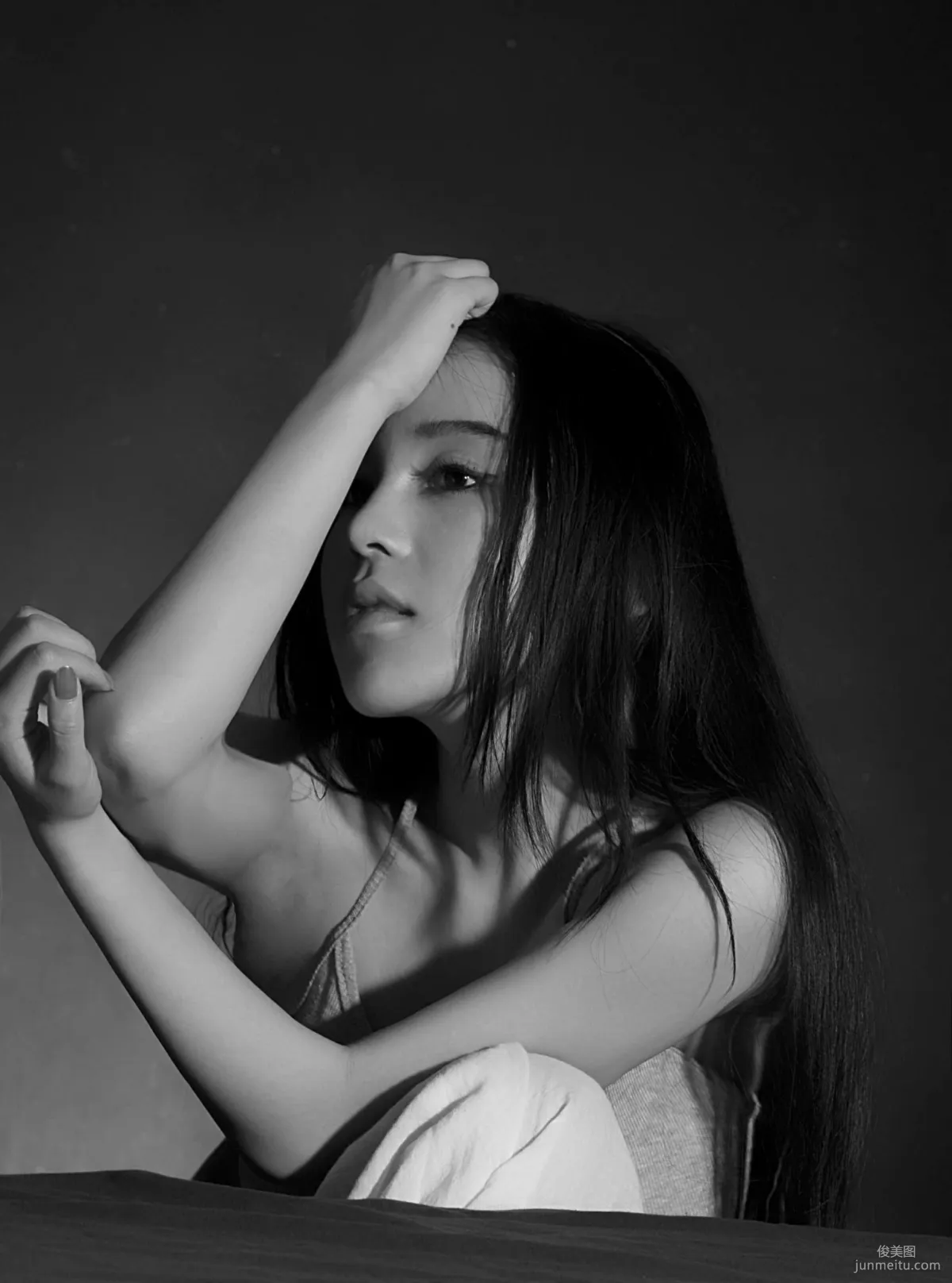 混血美女模特石一伊 棚拍圖片寫真集 15