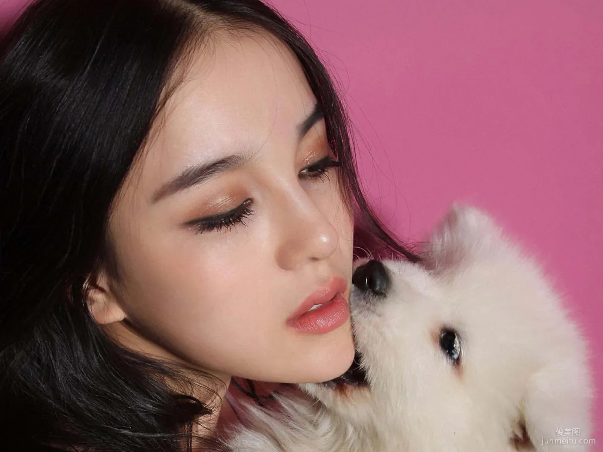 混血美女模特石一伊 棚拍圖片寫真集 19