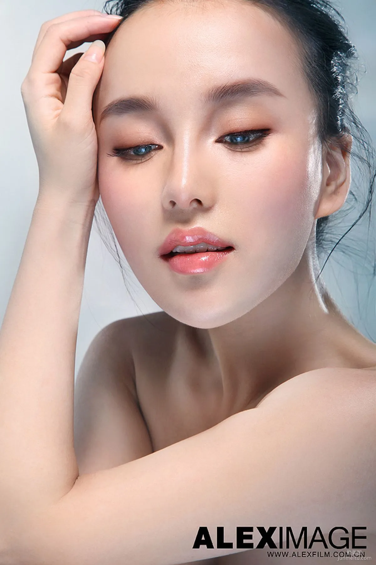 混血美女模特石一伊 棚拍圖片寫真集 36