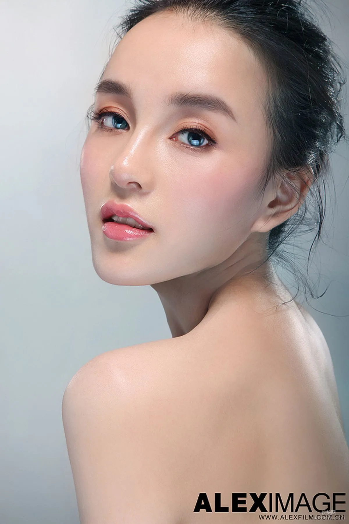 混血美女模特石一伊 棚拍圖片寫真集 44