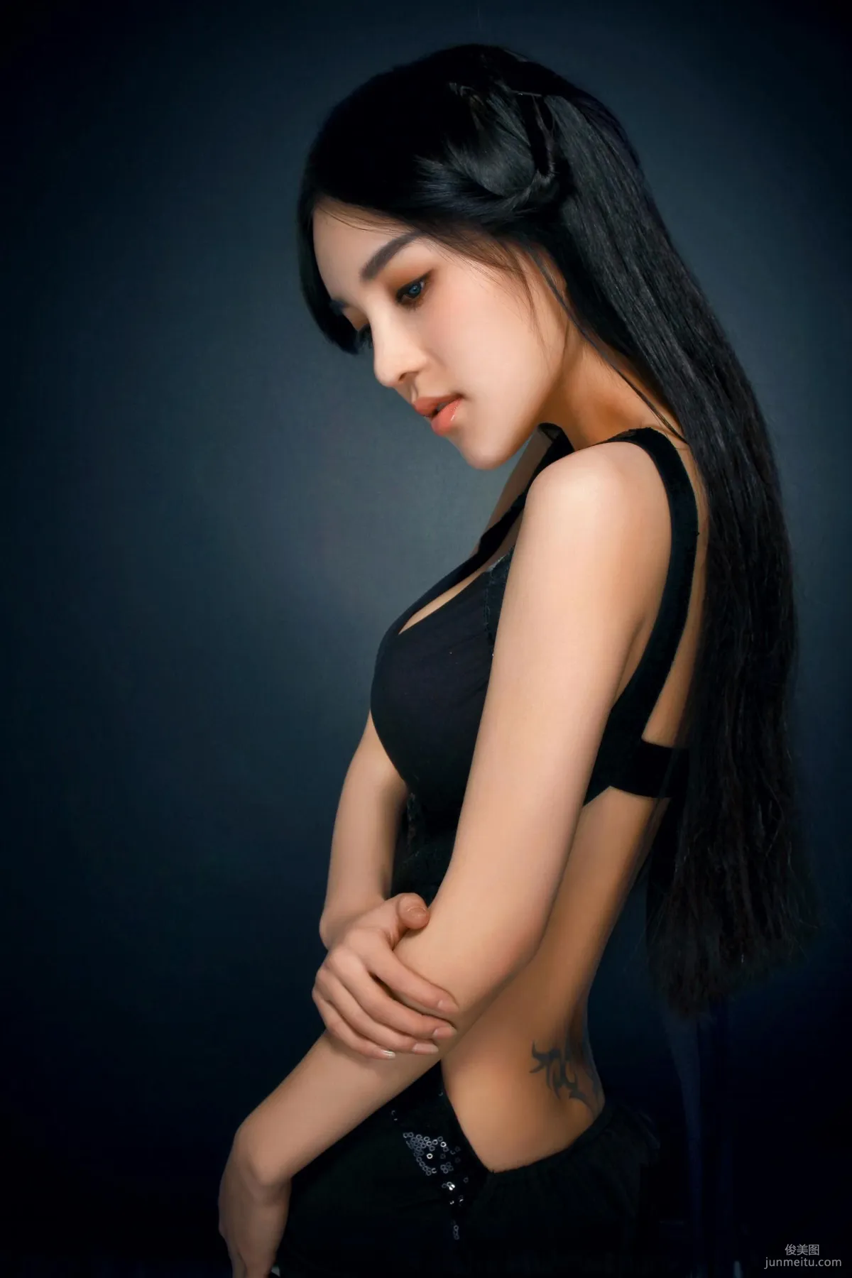 混血美女模特石一伊 棚拍圖片寫真集 2