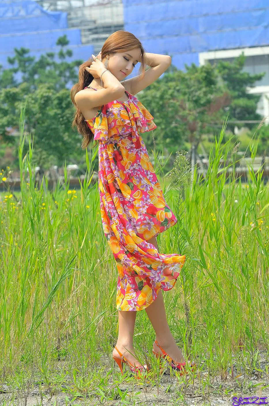 韓國美女李妍允《清新一夏》 寫真集 36