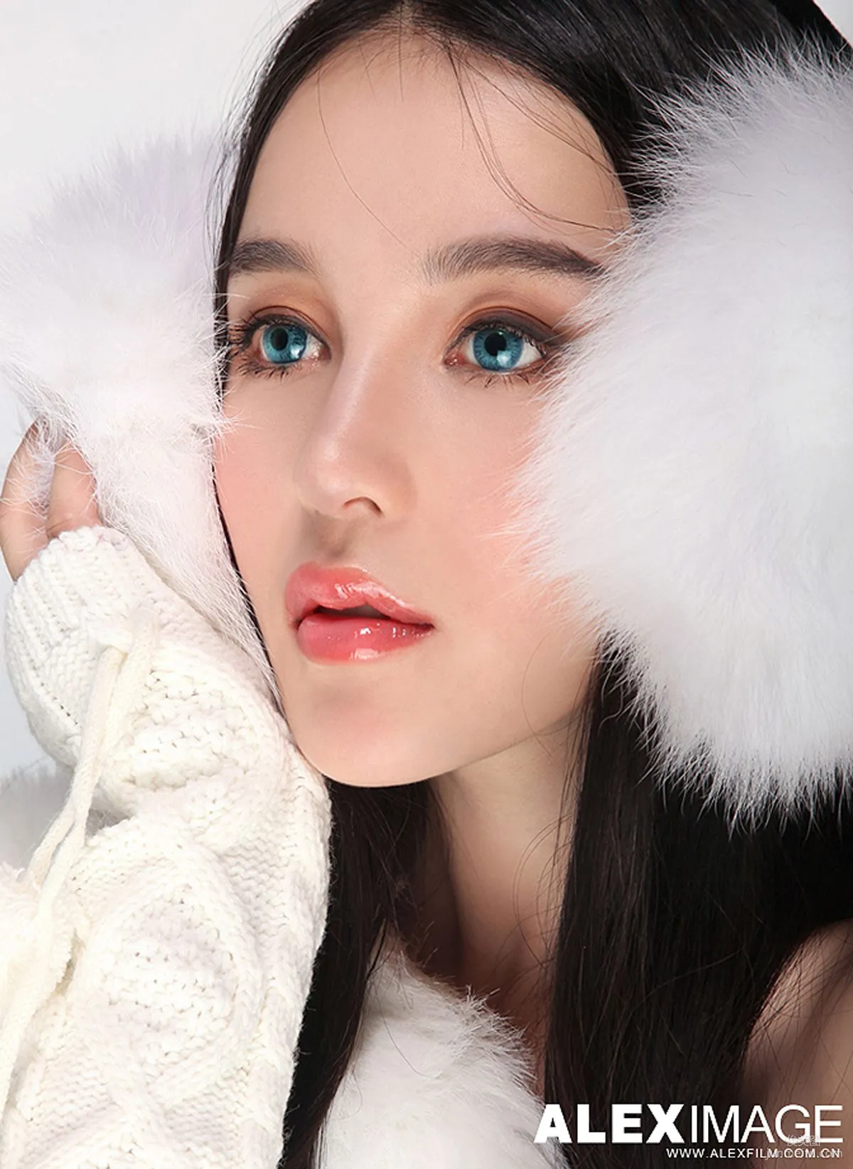 混血美女模特石一伊 棚拍圖片寫真集 41