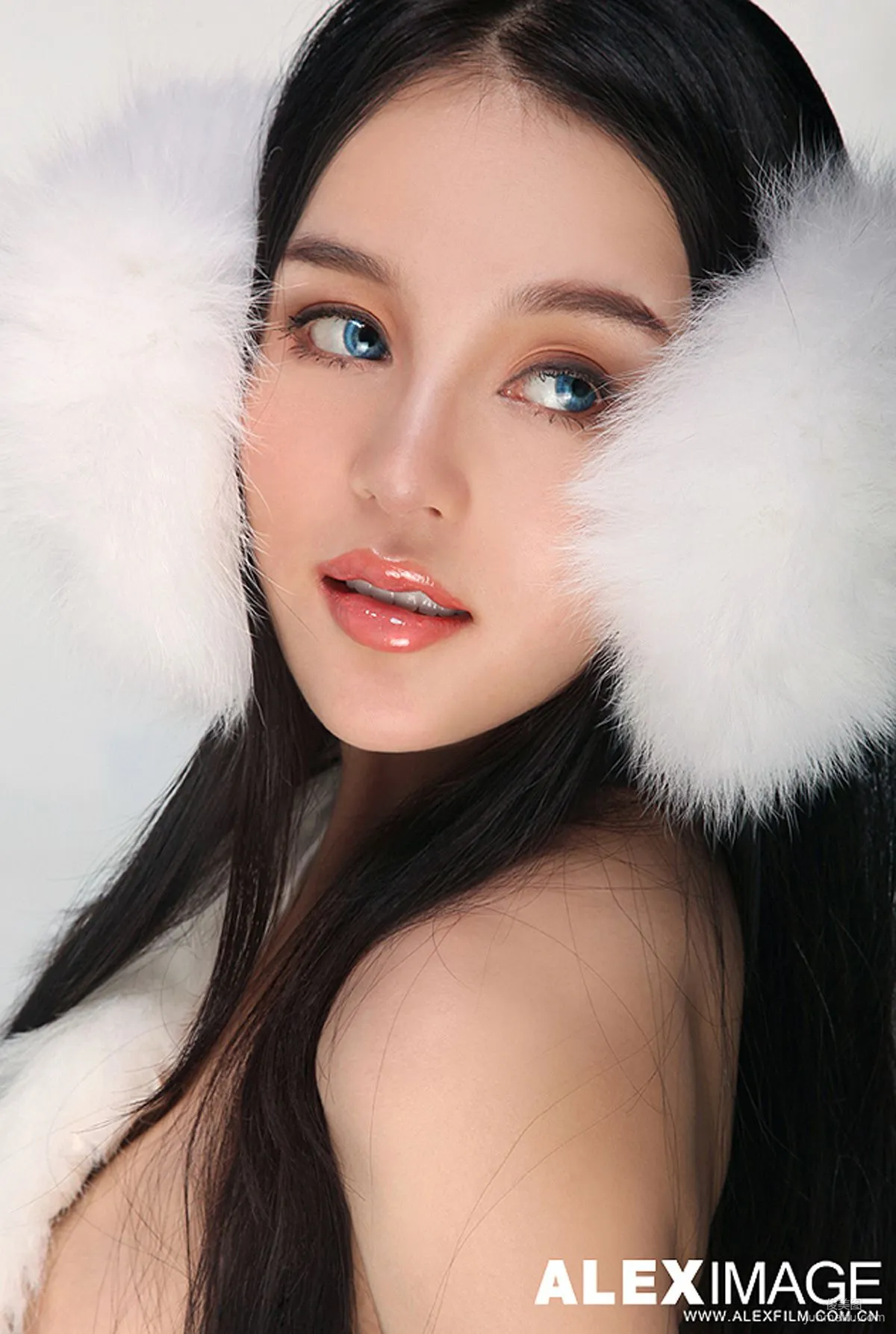 混血美女模特石一伊 棚拍圖片寫真集 38
