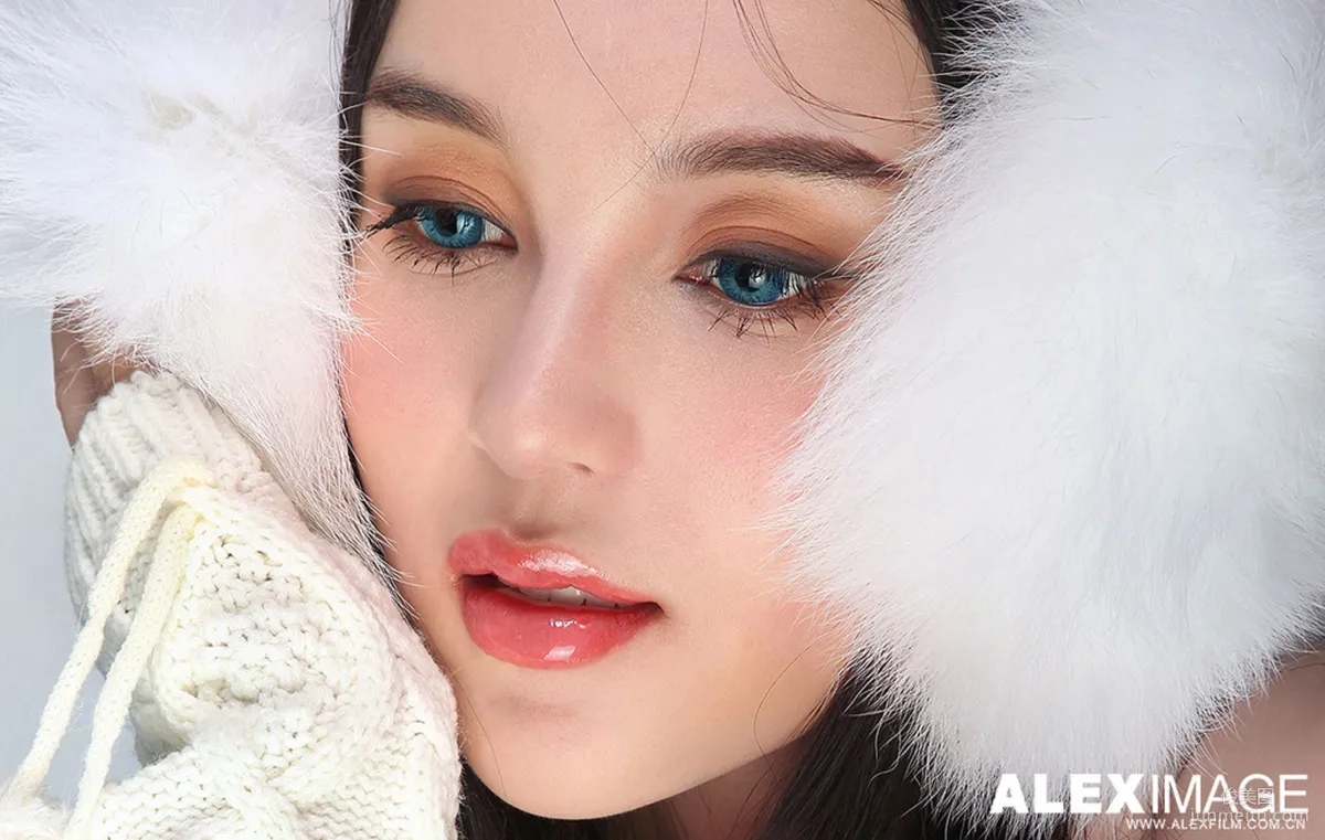 混血美女模特石一伊 棚拍圖片寫真集 39