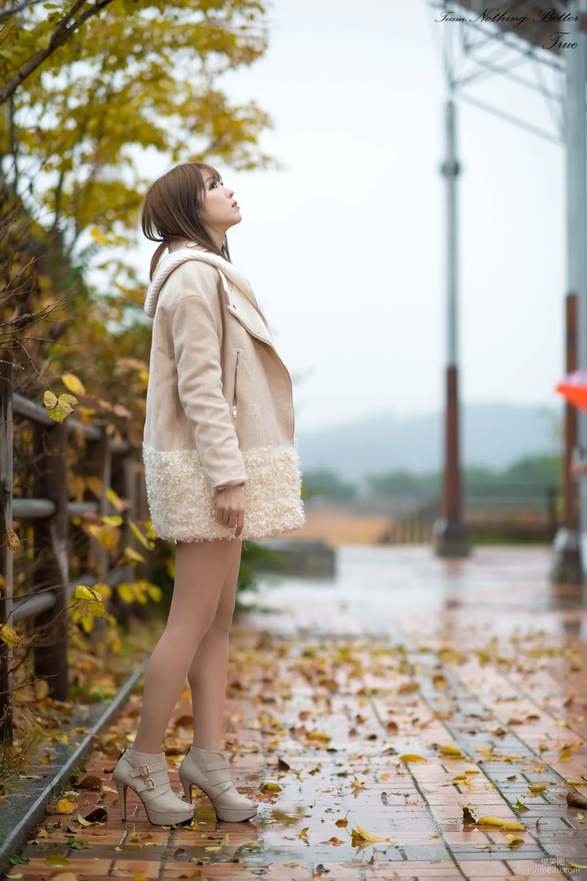 極品韓國美女李恩慧《下雨天街拍》 寫真集 3