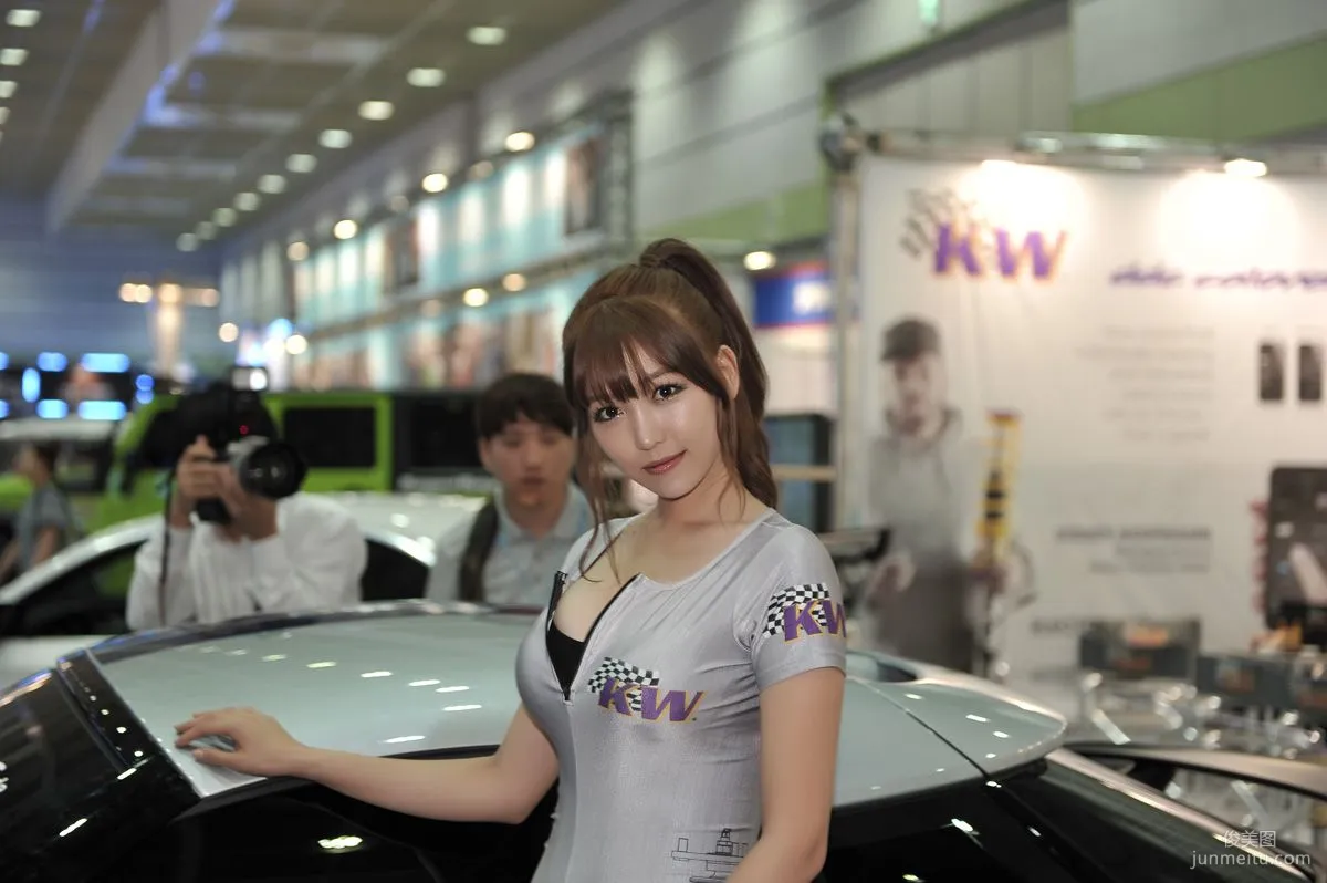 車模李恩慧《賽車展圖片合集》高清套圖 145