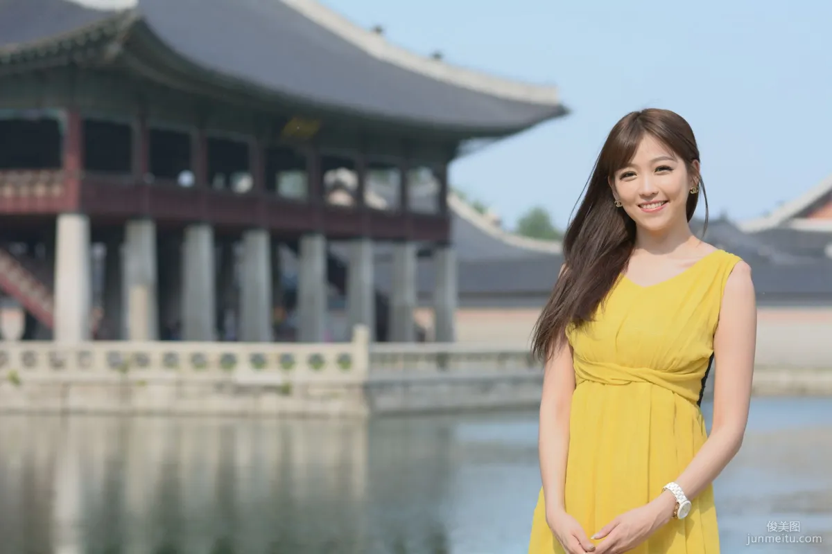 韓國少女李恩慧《清新街拍寫真》合集 88