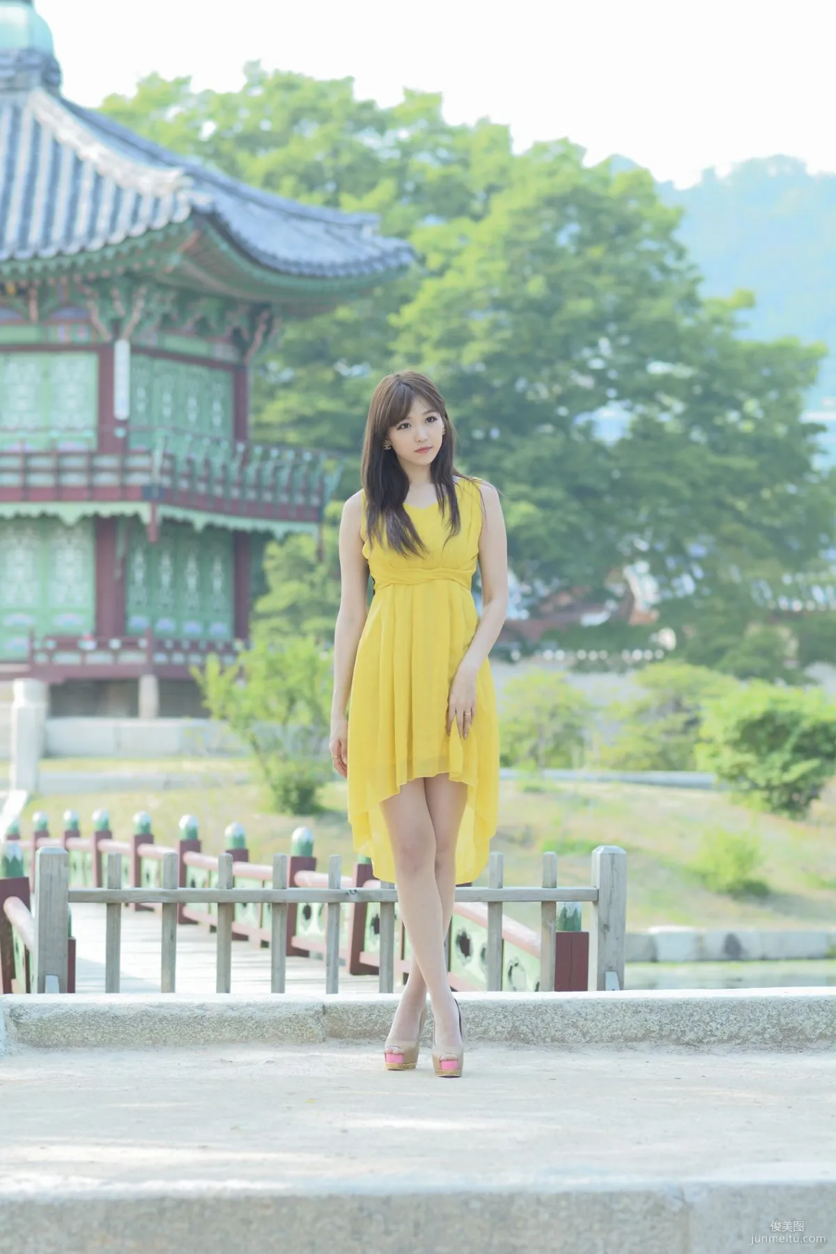 韓國少女李恩慧《清新街拍寫真》合集 85
