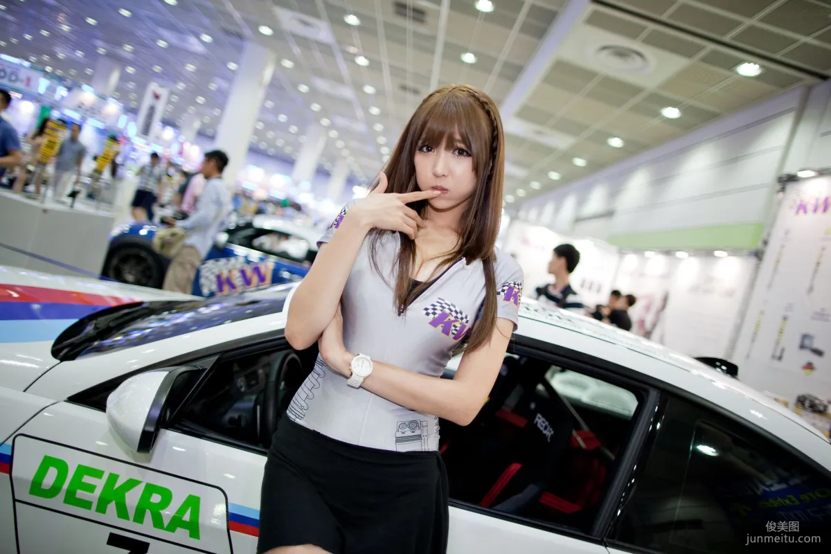 車模李恩慧《賽車展圖片合集》高清套圖 15