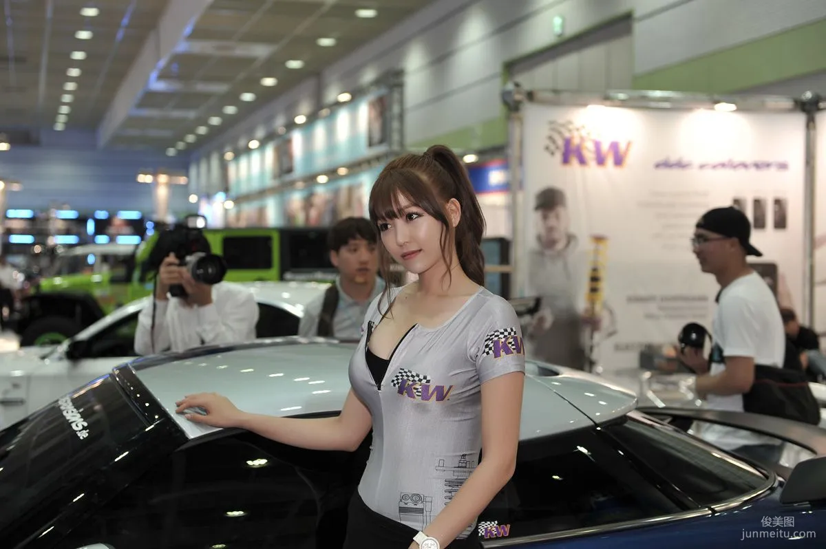 車模李恩慧《賽車展圖片合集》高清套圖 113