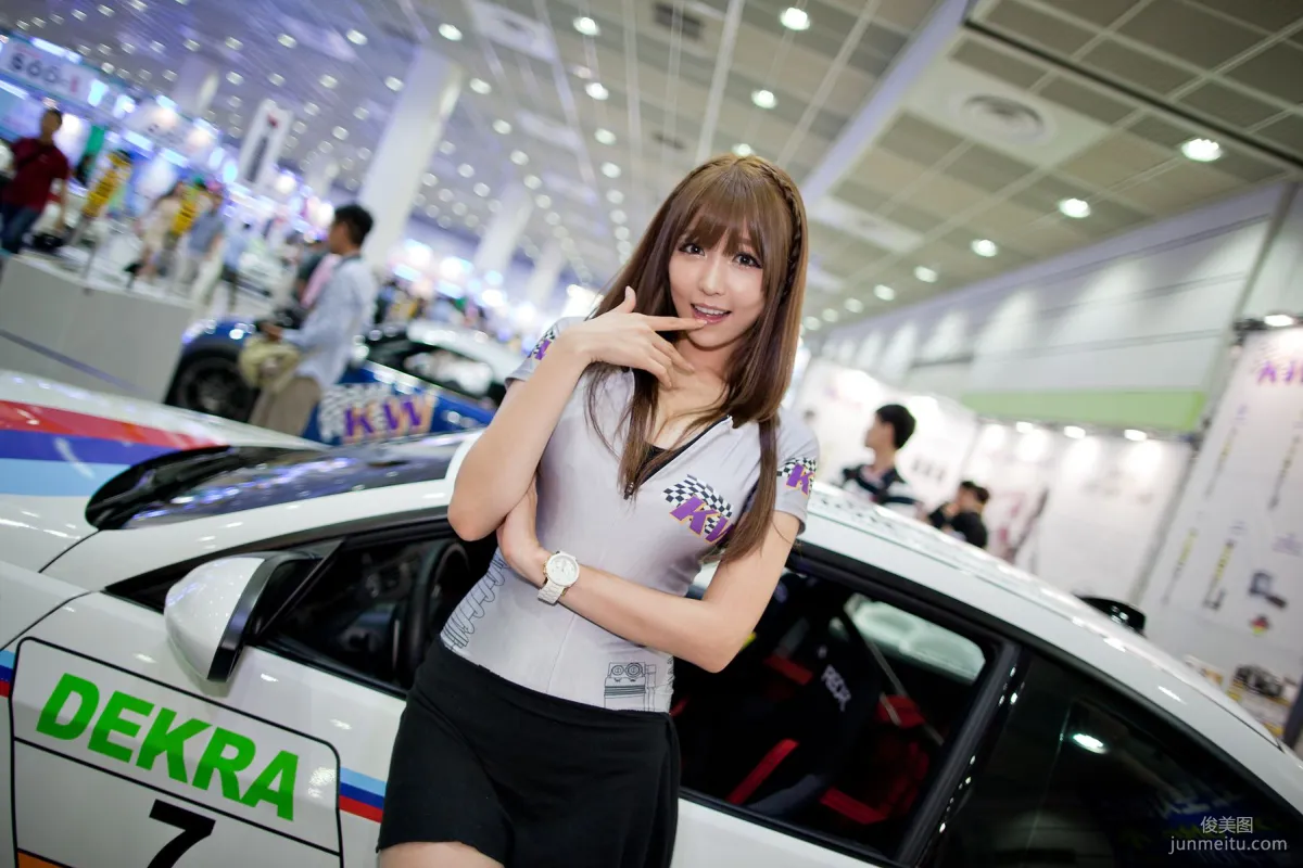 車模李恩慧《賽車展圖片合集》高清套圖 48