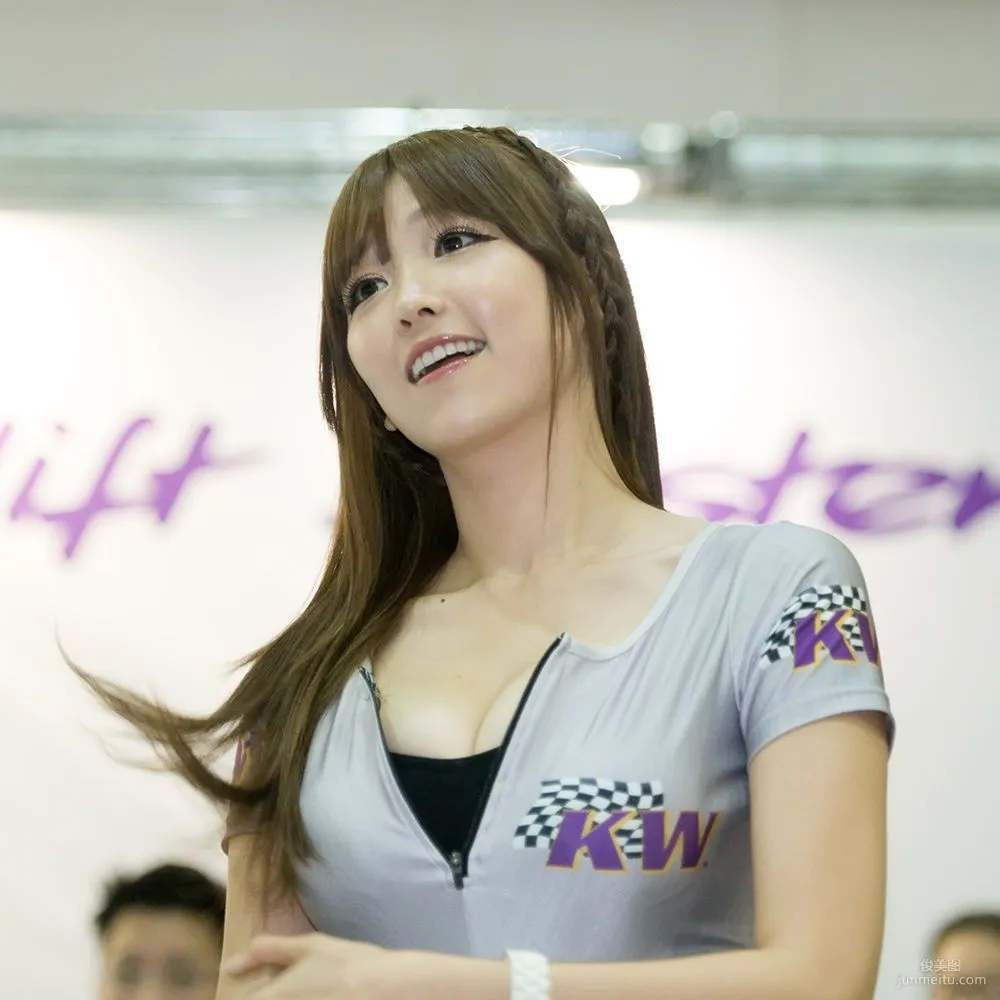 車模李恩慧《賽車展圖片合集》高清套圖 116
