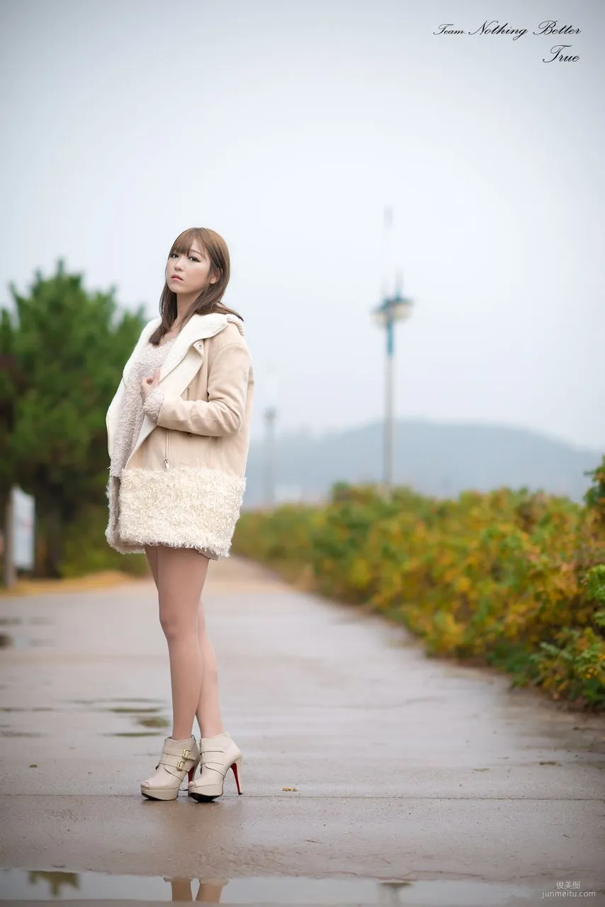 極品韓國美女李恩慧《下雨天街拍》 寫真集 13