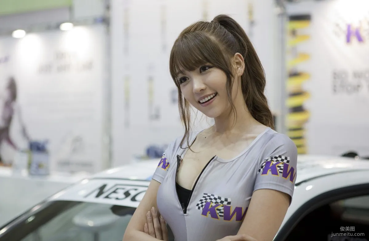 車模李恩慧《賽車展圖片合集》高清套圖 129