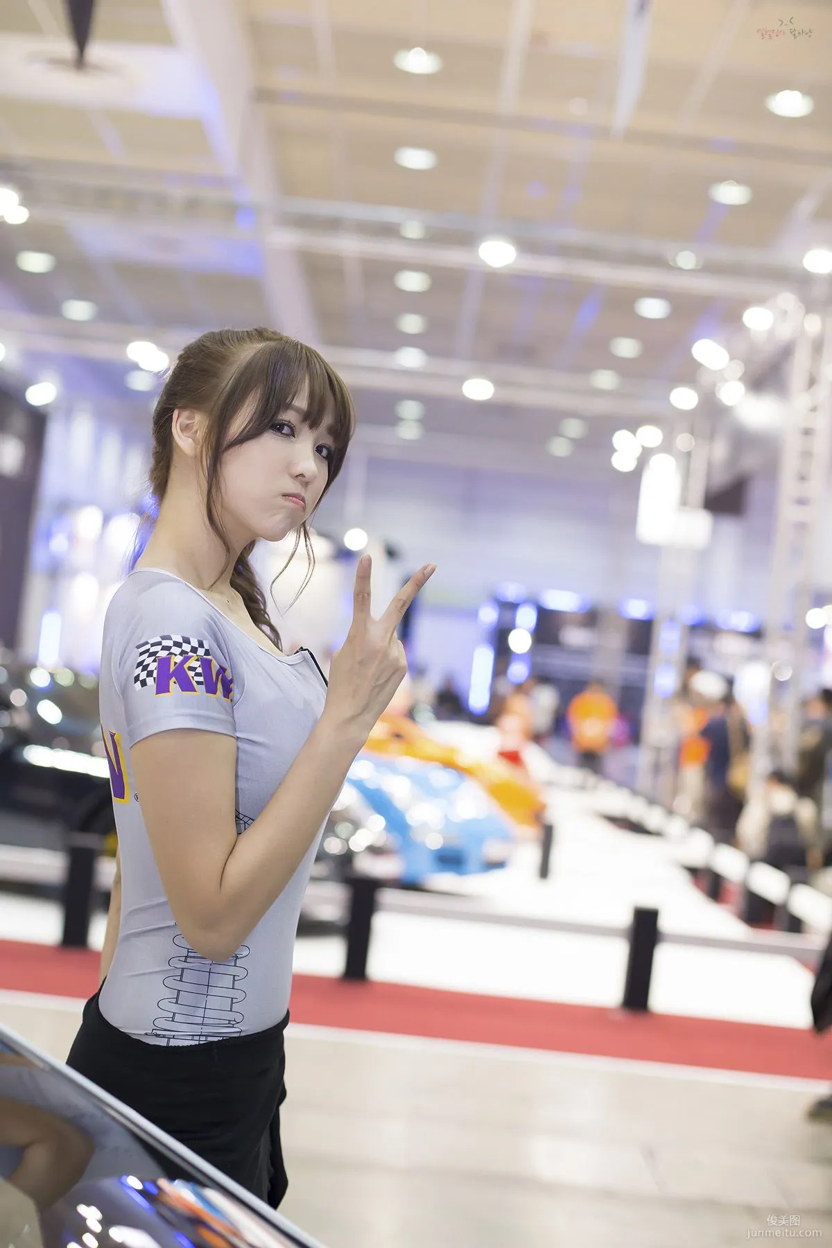 車模李恩慧《賽車展圖片合集》高清套圖 105