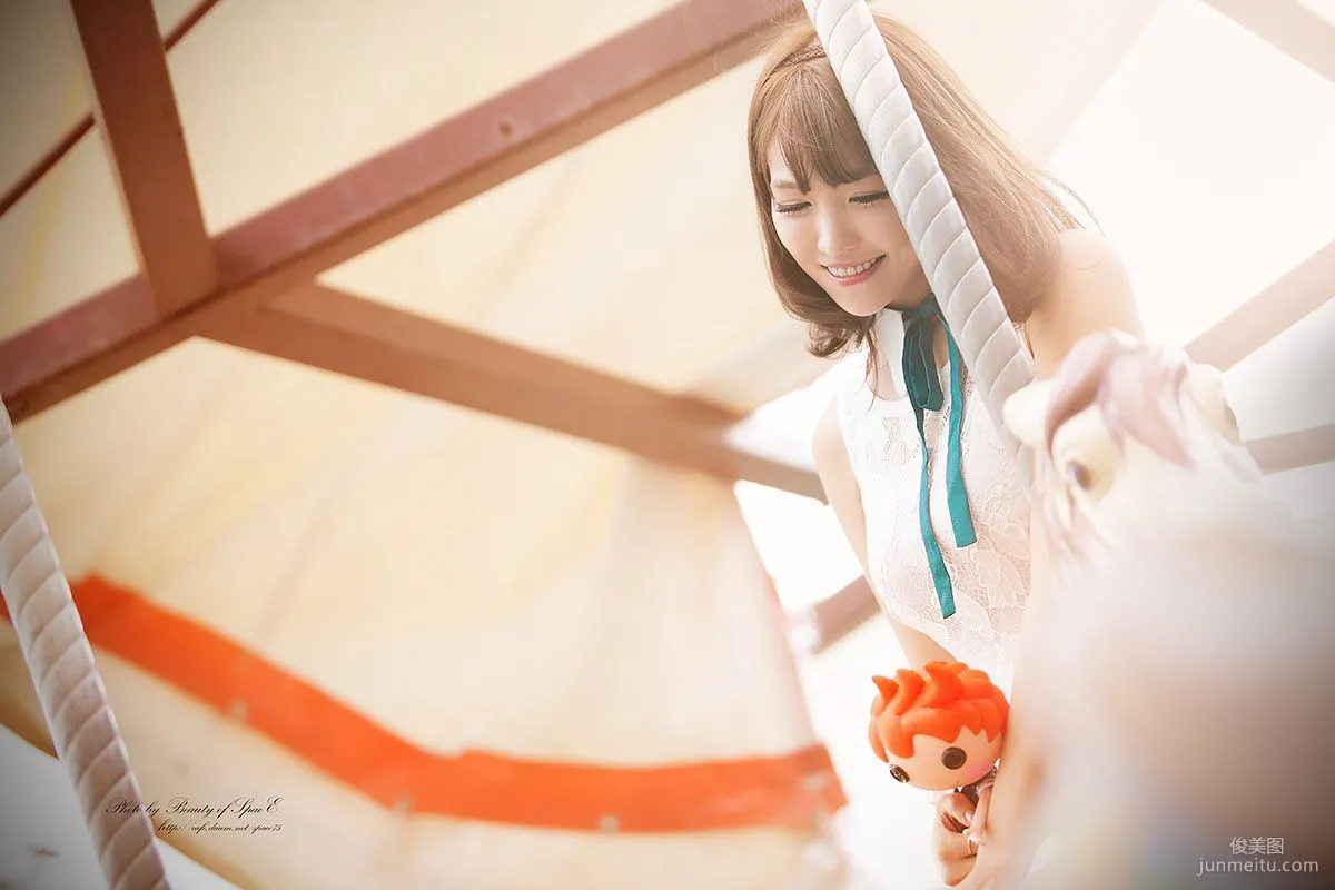 極品女神李恩慧/이은혜《街拍蕾絲連衣裙》 寫真集 7