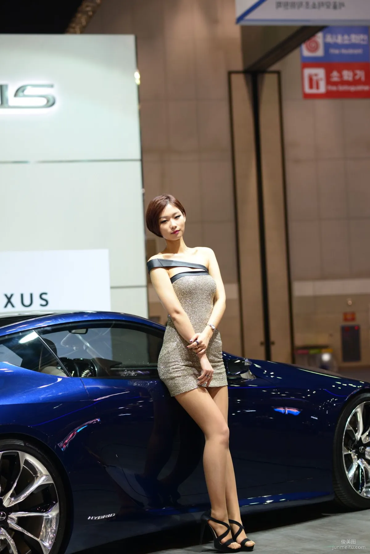 韓國美女崔柳娜《車展圖片》套圖 5