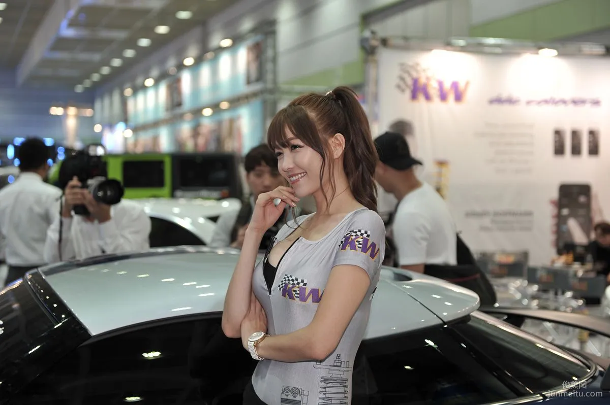 車模李恩慧《賽車展圖片合集》高清套圖 122