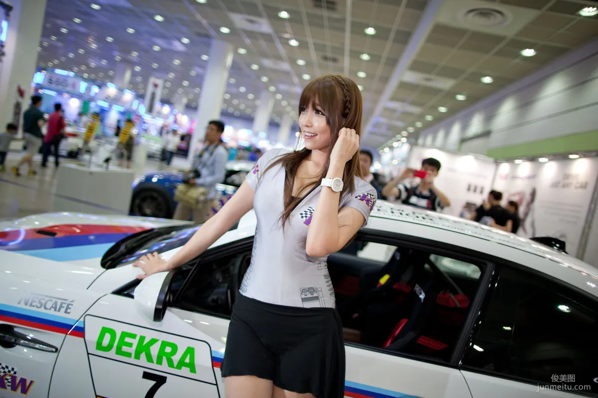 車模李恩慧《賽車展圖片合集》高清套圖 11
