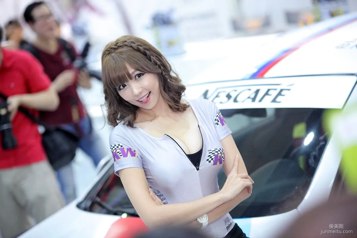 車模李恩慧《賽車展圖片合集》高清套圖 64