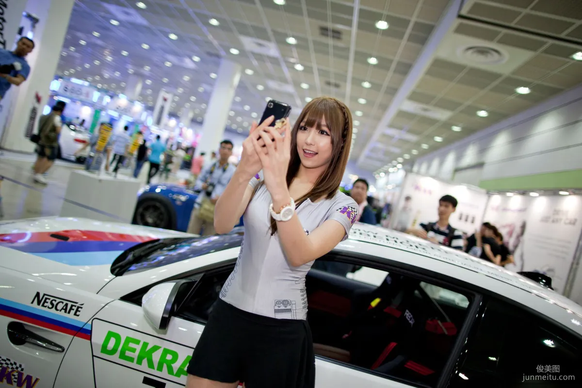 車模李恩慧《賽車展圖片合集》高清套圖 123
