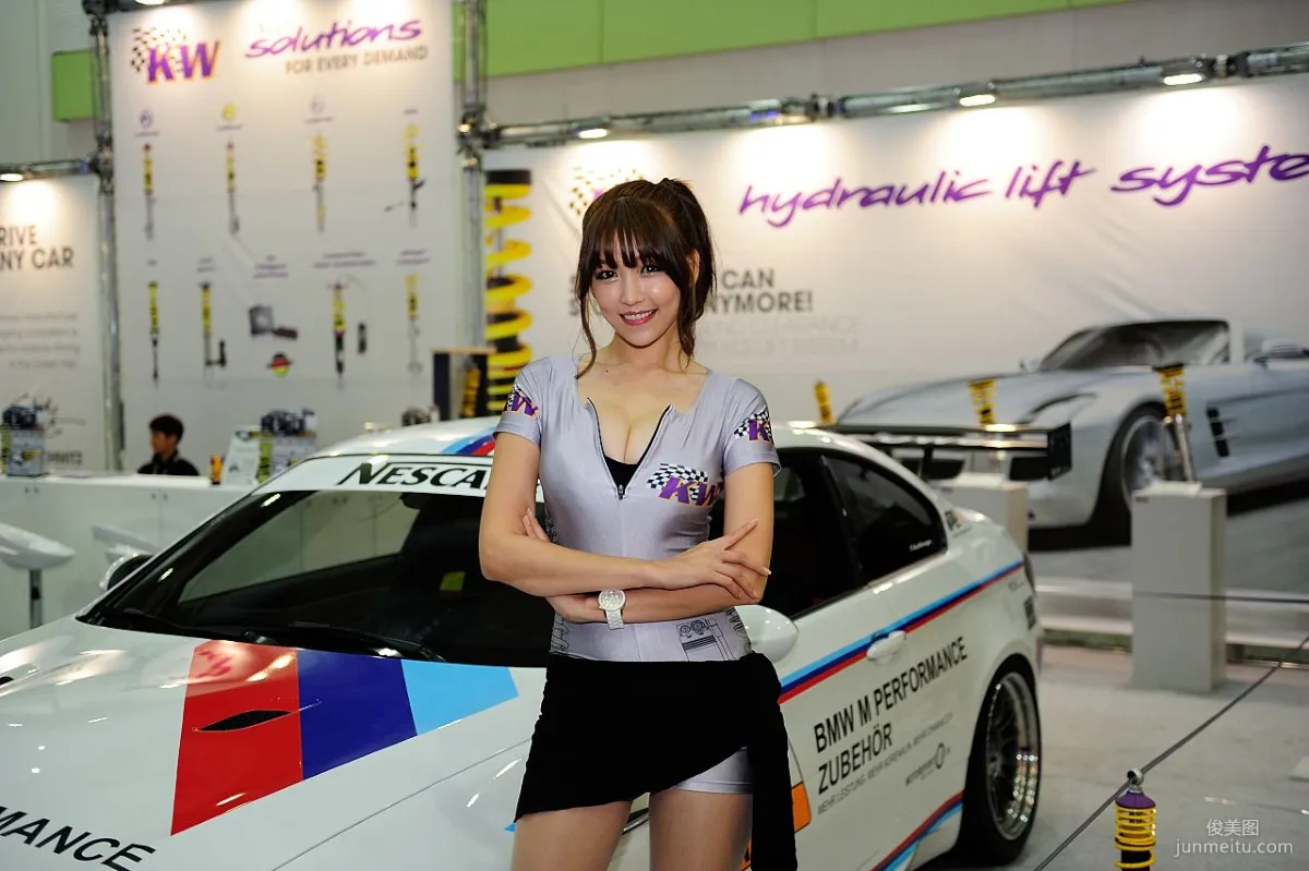 車模李恩慧《賽車展圖片合集》高清套圖 125