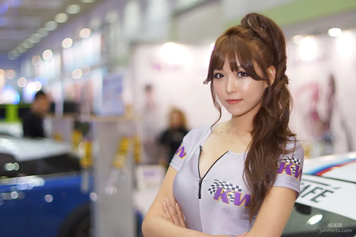 車模李恩慧《賽車展圖片合集》高清套圖 2